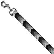 Dog Leash - Chevron Weathered Black/Grays