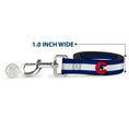 Load image into Gallery viewer, Dog Leash - Colorado Flag/Snowboarder Blue/White/Red/Yellow
