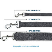 Dog Leash - Concrete Finish Grays