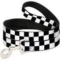 Load image into Gallery viewer, Dog Leash - Checker Midnight Blue/White

