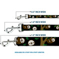Load image into Gallery viewer, Dog Leash - Sloth Face/Hanging Black

