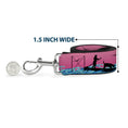 Load image into Gallery viewer, Dog Leash - SUP w/Dog Pink/Blues/Black
