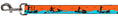 Load image into Gallery viewer, Dog Leash - SUP w/Dog Neon Orange/Blues/Black
