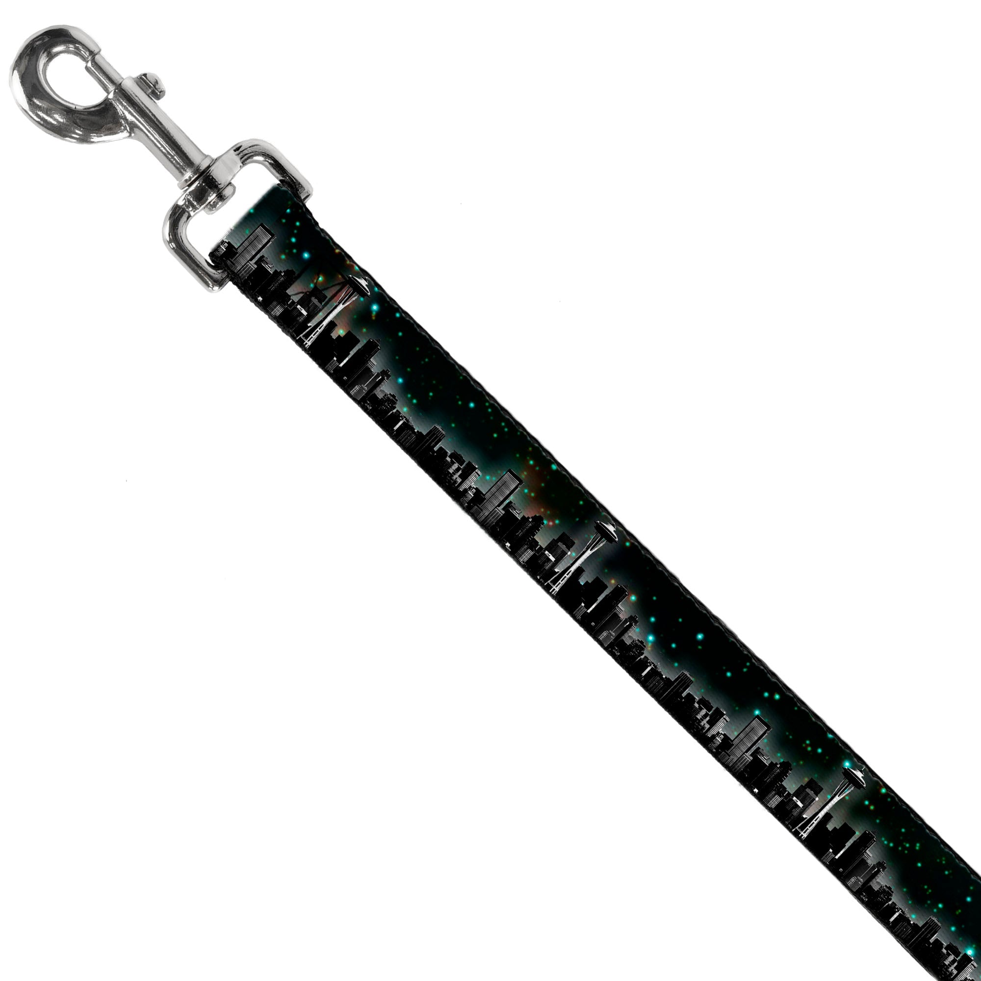 Dog Leash - Seattle Vivid Skyline/Space Dust