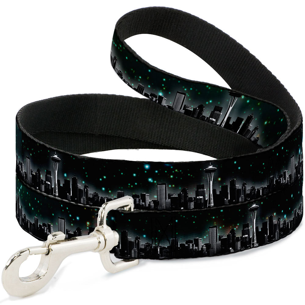 Dog Leash - Seattle Vivid Skyline/Space Dust
