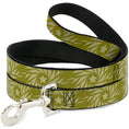 Load image into Gallery viewer, Dog Leash - Star Pinwheel Olive Greens
