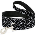 Load image into Gallery viewer, Dog Leash - Spikes Scattered Black/White
