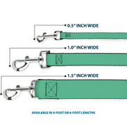 Dog Leash - Solid Rainforest Green