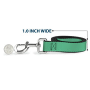 Dog Leash - Solid Rainforest Green