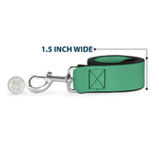 Dog Leash - Solid Rainforest Green
