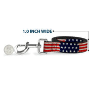 Dog Leash - Stars & Stripes Painting