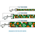 Load image into Gallery viewer, Dog Leash - St. Pat's 4-Buttons Stacked
