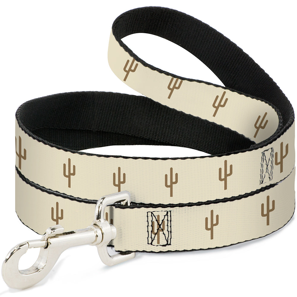 Dog Leash - Cacti2 Tans