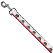 Dog Leash - California Flag Continuous