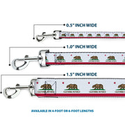 Dog Leash - California Flag Continuous