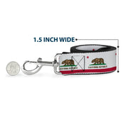 Dog Leash - California Flag Continuous