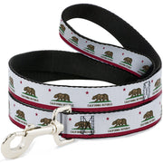 Dog Leash - California Flag Continuous