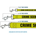 Load image into Gallery viewer, Dog Leash - CRIME SCENE DO NOT CROSS Yellow/Black

