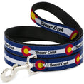 Load image into Gallery viewer, Dog Leash - Colorado BEAVER CREEK Flag Blue/White/Red/Yellow

