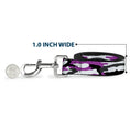 Load image into Gallery viewer, Dog Leash - Camo Purple/Black/Gray/White
