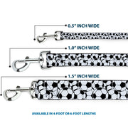 Dog Leash - Soccer Balls Stacked