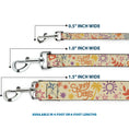 Load image into Gallery viewer, Dog Leash - Summer Harmony Collage Beige/Multi Color
