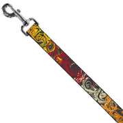 Dog Leash - Swirl Mix Gray/Multi Color
