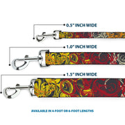 Dog Leash - Swirl Mix Gray/Multi Color