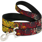 Dog Leash - Swirl Mix Gray/Multi Color