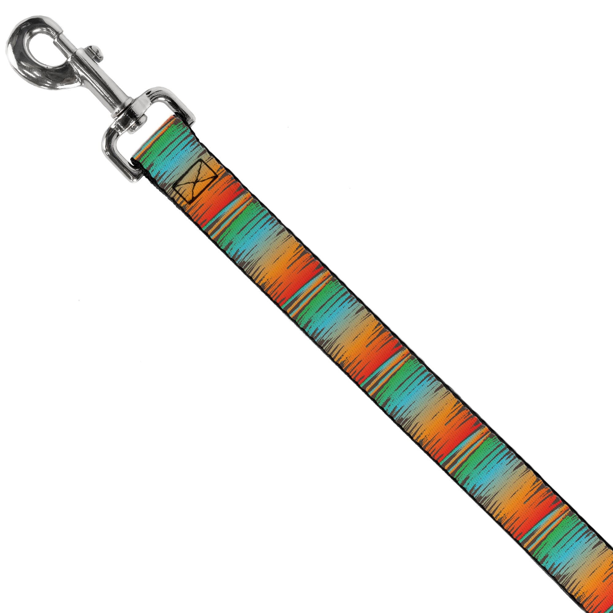 Dog Leash - Scribble Zarape Fade Brown/Multi Color