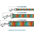 Load image into Gallery viewer, Dog Leash - Scribble Zarape Fade Brown/Multi Color
