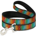 Load image into Gallery viewer, Dog Leash - Scribble Zarape Fade Brown/Multi Color
