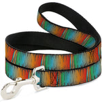 Dog Leash - Scribble Zarape Fade Brown/Multi Color
