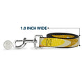 Load image into Gallery viewer, Dog Leash - Spots Stacked Weathered Yellows/Browns
