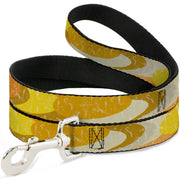 Dog Leash - Spots Stacked Weathered Yellows/Browns