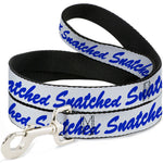 Dog Leash - SNATCHED Script  White/Blue