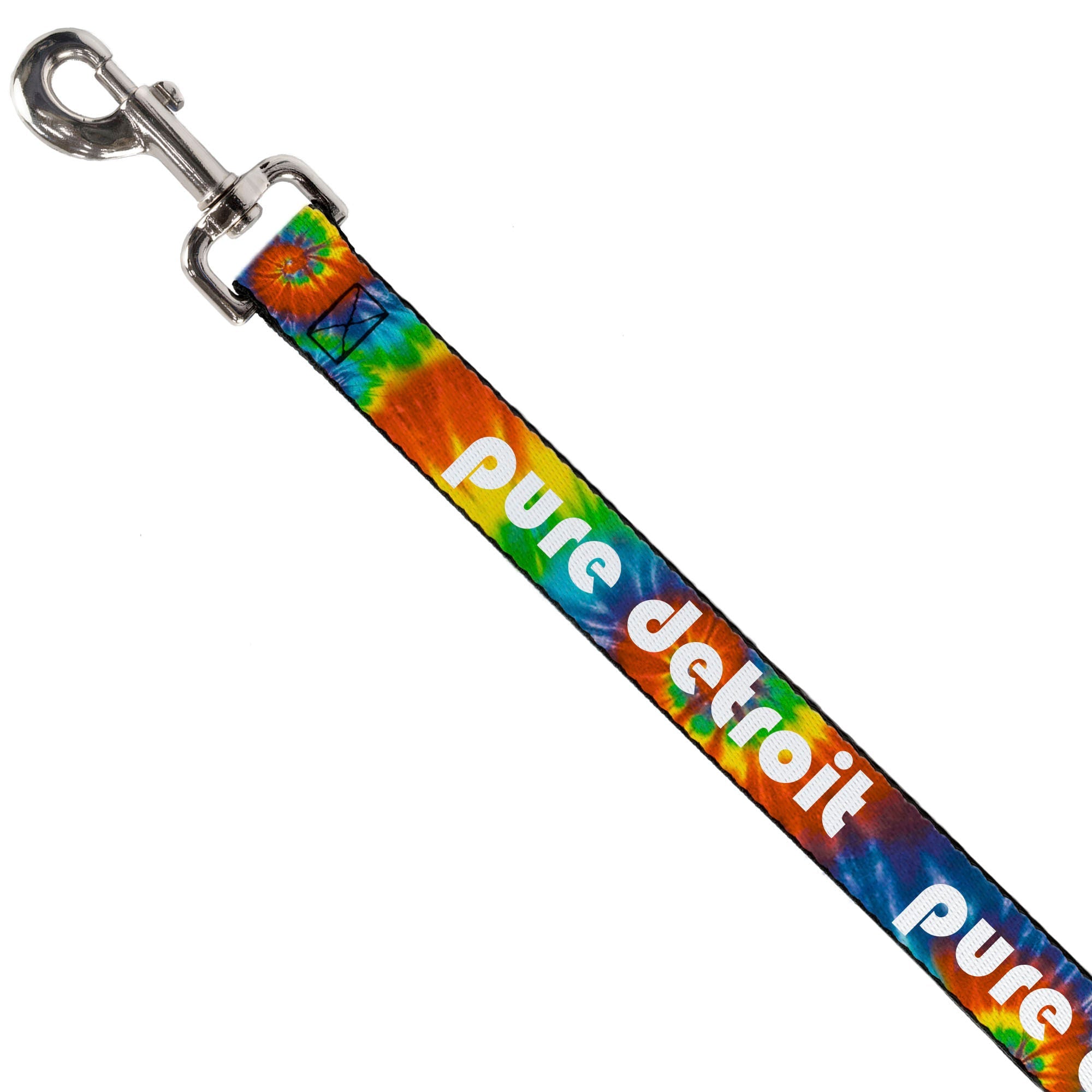 Dog Leash - PURE DETROIT BD Tie Dye13/White