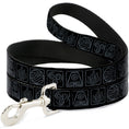 Load image into Gallery viewer, Dog Leash - Avatar the Last Airbender Bending Elements Icons Black/Gray
