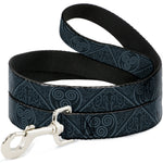 Dog Leash - Avatar Last Airbender Air Element Symbol Blues