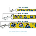 Load image into Gallery viewer, Dog Leash - Animaniacs Yakko Wakko and Dot Poses Yellow/Blue
