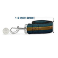 Load image into Gallery viewer, Dog Leash - AQUAMAN Scales Stripe Blues/Golds
