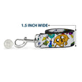 Load image into Gallery viewer, Dog Leash - Adventure Time Jake and Finn Open Pack Pose White
