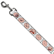 Dog Leash - Adventure Time Finn Expression Blocks White