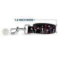 Load image into Gallery viewer, Dog Leash - Adventure Time Marceline Poses Collage Reds
