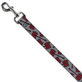 Load image into Gallery viewer, Dog Leash - Adventure Time Marceline's Axe Bass Guitar Scattered Gray
