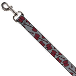 Dog Leash - Adventure Time Marceline's Axe Bass Guitar Scattered Gray
