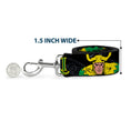 Load image into Gallery viewer, Dog Leash - LOKI in Action Black/Gray/Yellow/Green
