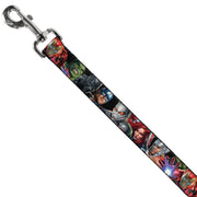 Dog Leash - 7-Vivid Avengers Action Poses