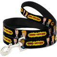 Load image into Gallery viewer, Dog Leash - BEAVIS AND BUTT-HEAD Title Logo and Pose Black
