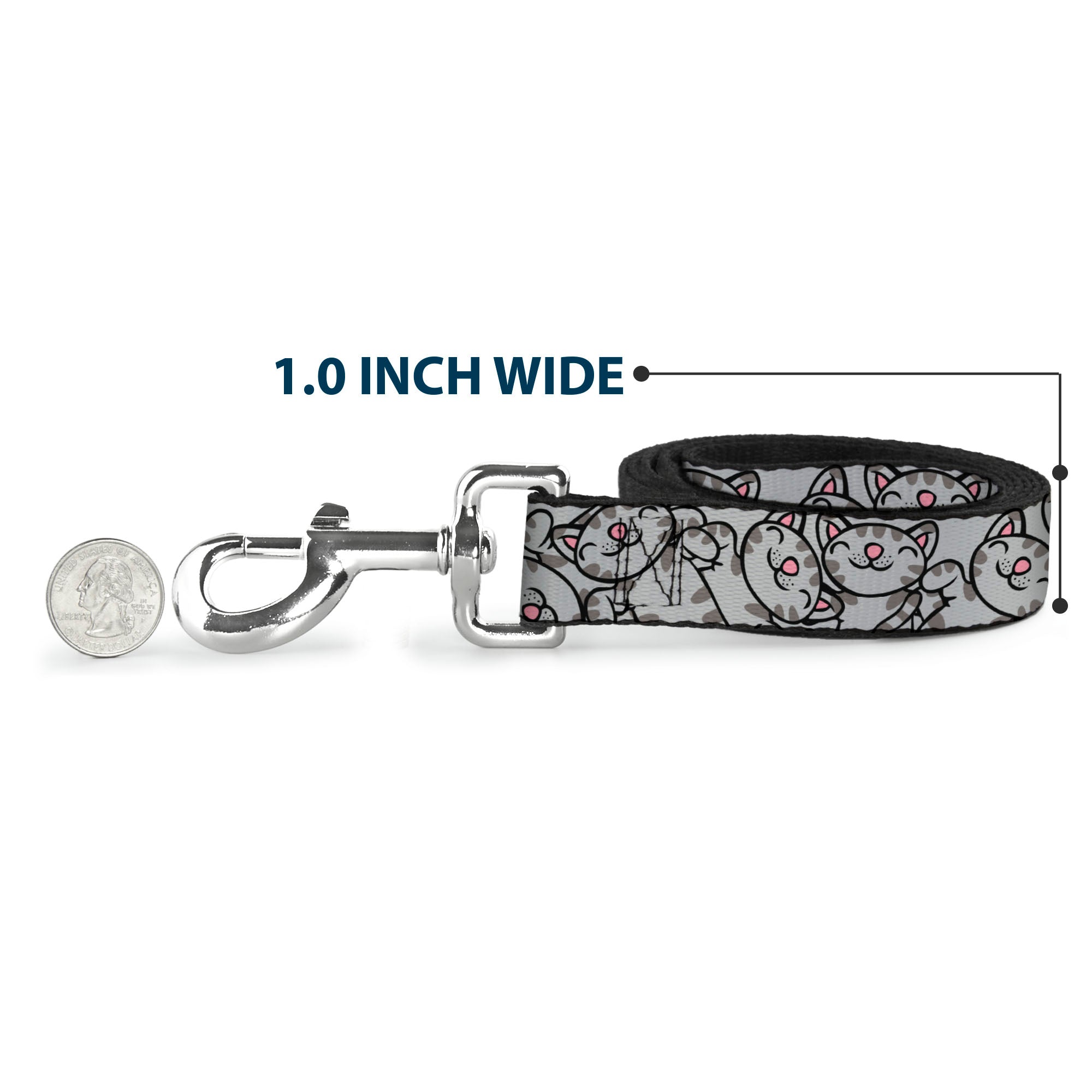 Dog Leash - Soft Kitty Poses